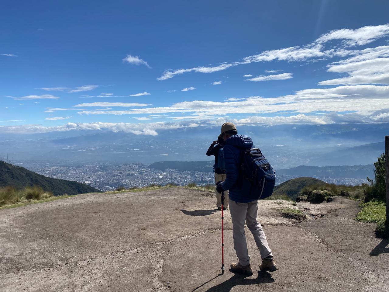 Ruku Pichincha the best view of Quito
